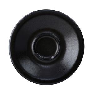 GET Corona Cosmos Pluto Black 5" dia. Espresso Saucer - 2 Doz - PP1941810124