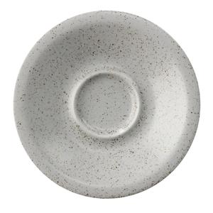 GET Corona Cosmos Moon Grey Porcelain 5" dia. Saucer - 2 Doz - PP1944810124