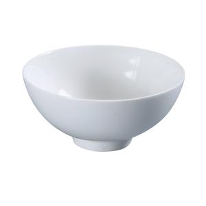 Yanco China Piscataway White Porcelain 8.5oz 4.5in dia. Rice Bowl-4dz - PS-007 