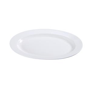 Yanco China Piscataway White Porcelain 11.75in x 7.75in Oval Platter-1dz - PS-13 