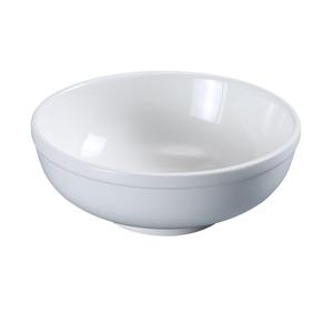 Yanco China Piscataway White Porcelain 15 oz. 5.5" dia. Nappie Bowl - PS-18