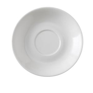 Yanco China Piscataway White Porcelain 5.5in dia. Saucer - 3dz - PS-2 