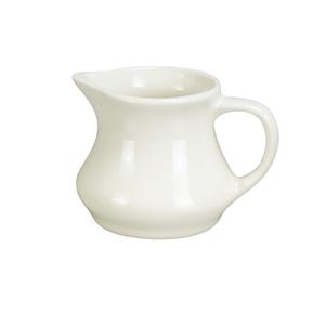 Yanco China Accessories American White Porcelain 4oz Creamer - 3dz - RE-4-CM 