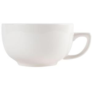 Yanco China Recovery American White Porcelain 14oz Cappuccino Cup - RE-56 