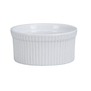 Yanco China Accessories White Porcelain 6oz Fluted Ramekin - 3dz - RK-106 