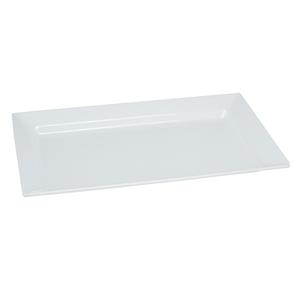 Yanco China Rome White Melamine 17.5" x 10.75" Display Plate - 1 Doz - RM-4309