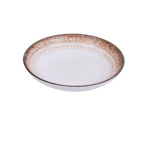 Yanco China Rockeye-2 Glazed Porcelain 30oz 9in dia. Soup Plate - 1dz - RO-2609 