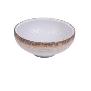 Yanco China Rockeye-2 Glazed Porcelain 7oz 4.75in dia. Rice Bowl- 3dz - RO-2704 