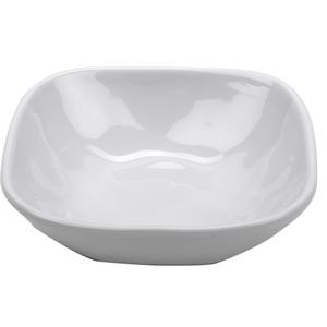 GET Arctic Mill White Melamine 14oz 6in Square Soup Bowl- 2dz - SB-14-AM-W 