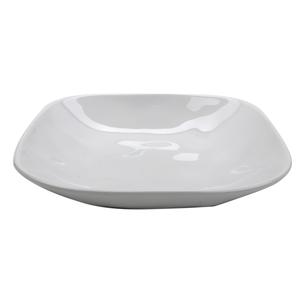 GET Arctic Mill White Melamine 1.5 qt. Square Pasta Bowl - 1 Doz - SB-48-AM-W