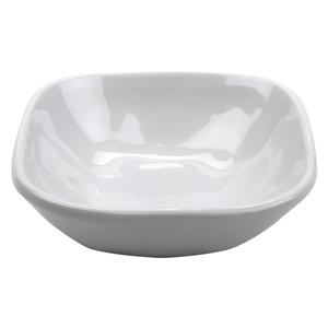 GET Arctic Mill White Melamine 5oz Square Monkey Dish - 4dz - SB-5-AM-W 