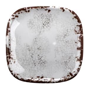 GET French Mill Melamine 4in Square Side Dish - 4dz - SCS-4-FM 