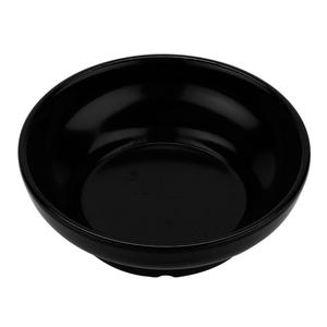 GET Viva Mexico Black Melamine 5oz 4in dia. Salsa Dish - 4dz - SD-05-BK 