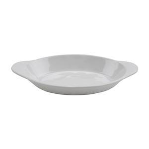 GET Arctic Mill 10oz 9.4in x 5.4in Oval Side Dish - 2dz - SD-08-AM-W 