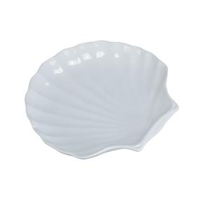 Yanco China Accessories White Porcelain 6" dia. Shell Dish - 3 Doz - SD-6