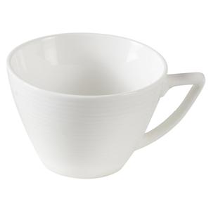 Yanco China Shanghai Bone White Porcelain 7oz 3.8in dia. Coffee Cup - SH-001 