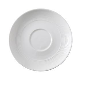Yanco China Shanghai Bone White Porcelain 6.25in dia. Saucer - 3dz - SH-002 
