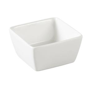 Yanco China Shanghai Bone White Porcelain 3in x 3in Sauce Dish - 4dz - SH-403 