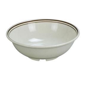 Yanco China Sesame Beige Melamine 32oz 7.5in dia. Soup Bowl - 4dz - SS-507 