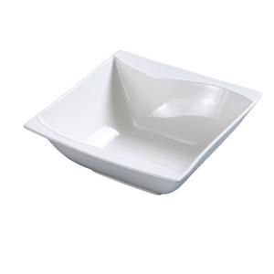 Yanco China Sea Wave Bone White Porcelain 5oz Dessert Bowl - 3dz - SW-504 