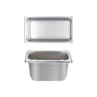 Thunder Group 1/3 Size Stainless Steel Steam Table Pan - 4" Deep - STPA4134
