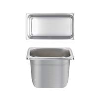Thunder Group 1/3 Size Stainless Steel Steam Table Pan - 6in Deep - STPA4136 