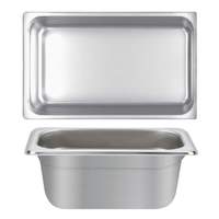 Thunder Group Full Size 25 Gauge Stainless Steel Steam Table Pan - 6" Deep - STPA9006