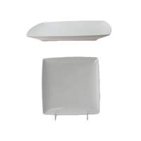 Thunder Group 6in x 6in Classic Melamine Square Plate - White - 1dz - 29006WT 