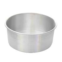 Thunder Group 8" dia Aluminum Round Layer Cake Pan - ALCP0803