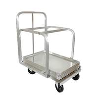 Thunder Group Full Size 14 Gauge Aluminum Sheet Pan Truck with Casters - ALSC1826 