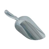 Thunder Group 12oz Tapered Bowl Aluminum Scoop with Contoured Handle - ALTWSC012 