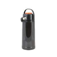 Thunder Group 2.5 Liter Glass Lined Orange Lever Top Airpot - APPG025D