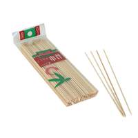 Thunder Group 8in Smooth Pointed Thin Bamboo Skewer - 100 Per Bag - BAST008 