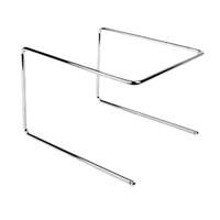 Thunder Group 9-1/2in x 9in x 6-1/2in Chrome Plated Wire Pizza Tray Stand - CRPTS997 