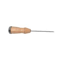 Thunder Group 8in Long Carbon Steel Ice Pick with Wooden Handle - IRPC008 