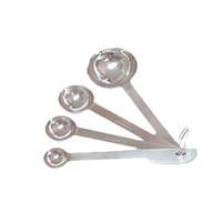 Thunder Group 4 Piece Stainless Steel Measuring Spoon Set - OW356 