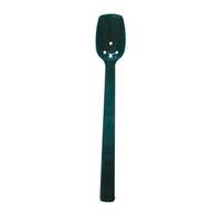Thunder Group 3/4oz Green Polycarbonate Perforated Buffet Spoon - 1dz - PLBS110GR 