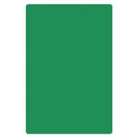 Thunder Group 12" x 18" x 1/2" Green Polyethylene Non-Skid Cutting Board - PLCB181205GR