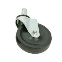 Thunder Group 5in Diameter Rubber Stem Caster Without Brake - PLCB5140 