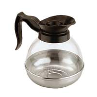 Thunder Group 64 oz Polycarbonate Coffee Decanter w/ Stainless Steel Base - PLCD064