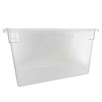 Thunder Group 22gl Food Storage Box with Built-In Handle - White - PLFB182615PP 