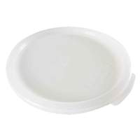 Thunder Group 6 & 8 Qt Polypropylene Round Food Storage Container Cover - PLRFC0608TL