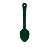 Thunder Group 13in Solid Green Polycarbonate Serving Spoon - 1dz - PLSS211GR 