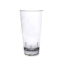 Thunder Group 20 oz Clear Polycarbonate Mixing Glass - PLTHMG020C
