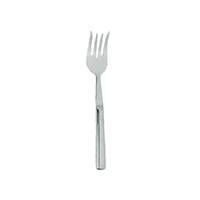 Thunder Group 10-1/4in Four-Tine Heavy Gauge Stainless Steel Meat Fork - SLBF005 