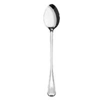 Thunder Group 13in Stainless Steel Luxor Solid Serving Spoon - SLBF101 