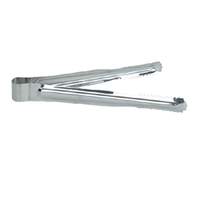 Thunder Group 9-1/2in One-Piece Stainless Steel Bread/Pastry Tong - 1dz - SLBT095 