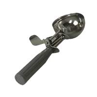 Thunder Group 4 oz Stainless Steel #8 Grey Handle Disher - SLDS008