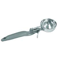 Porzionatore Gelato/Ghiaia Thunder Group 24 - Acciaio Inox Con Manico Rosso - 1 E 1/3 Oz
