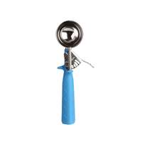 Thunder Group 2oz Stainless Steel Round Disher - Blue - Size 16 - SLDS216P 